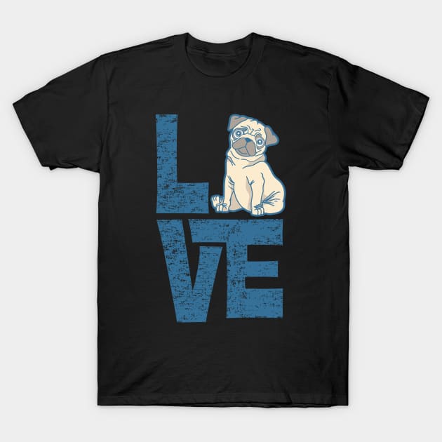 Adopt Don't Shop Animal Lover Pet Owner Dog Rescue, Pug Lover Gifts T-Shirt by twizzler3b